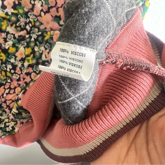 Anthropologie Conditions Apply Floral Hoodie Botanical Pattern Size Small - Picture 11 of 13